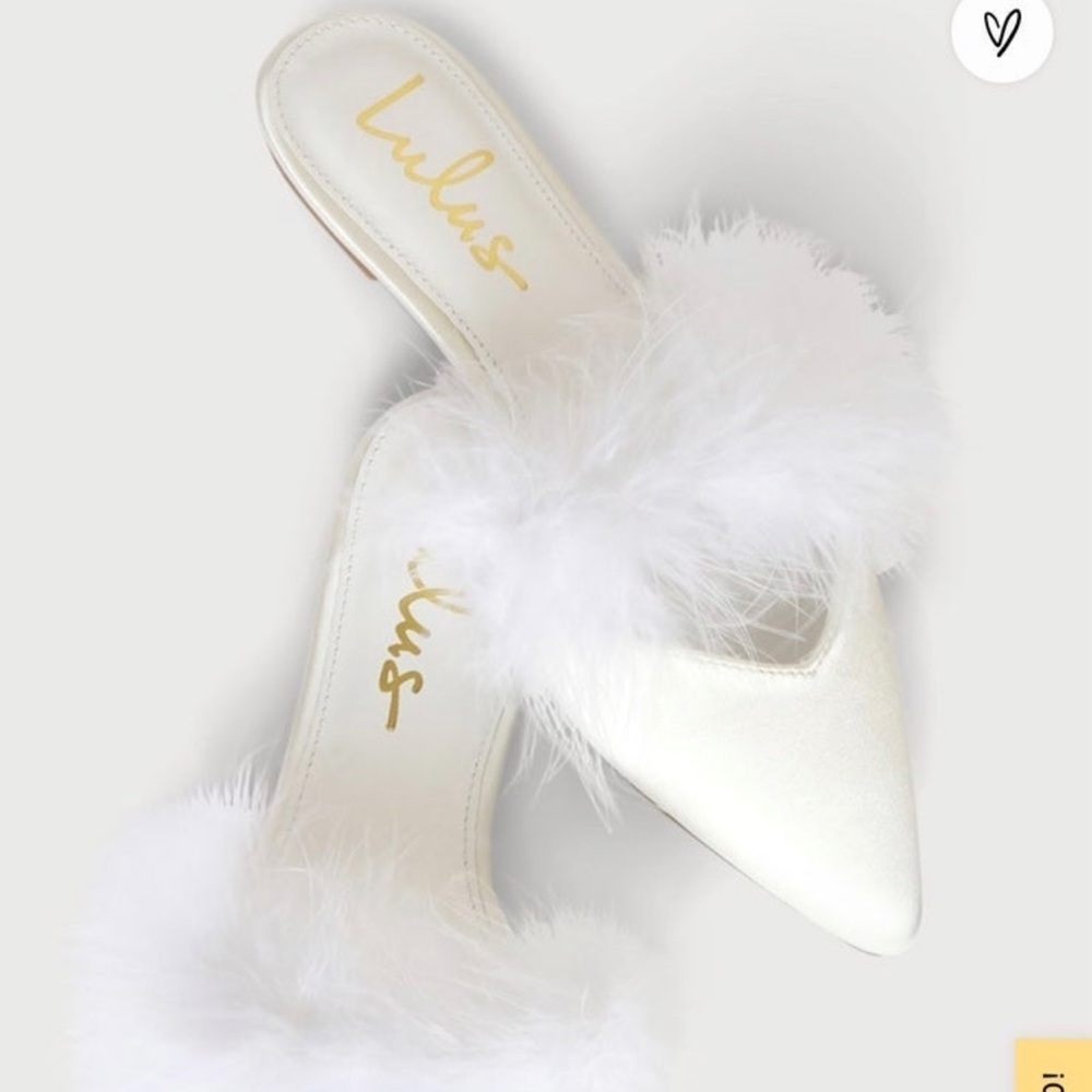 LuLus bridal wedding flats